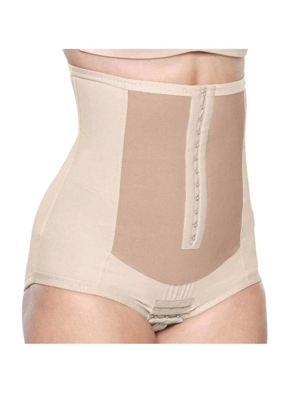 Bellefit Postpartum Girdle High-Waist Shapewear Nude Size L